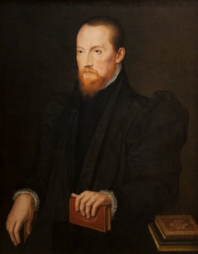 Bearded, Red-Headed Man, Seated by Pierre Pourbus